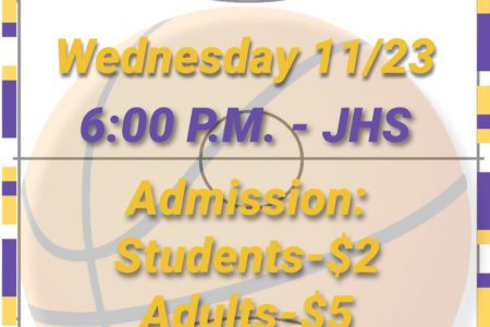 Johnstown Alumni Basketball Game Wednesday, November 23, at 6:00 pm