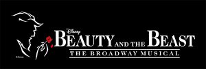 a logo for Disney's Beauty and the Beast