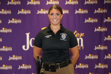 Johnstown’s first full-time School Resource Officer completes first six months at GJSD