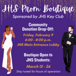 Key Club Prom Boutique Donation Drop-Off Friday, Feb. 9 (6-8 p.m.)