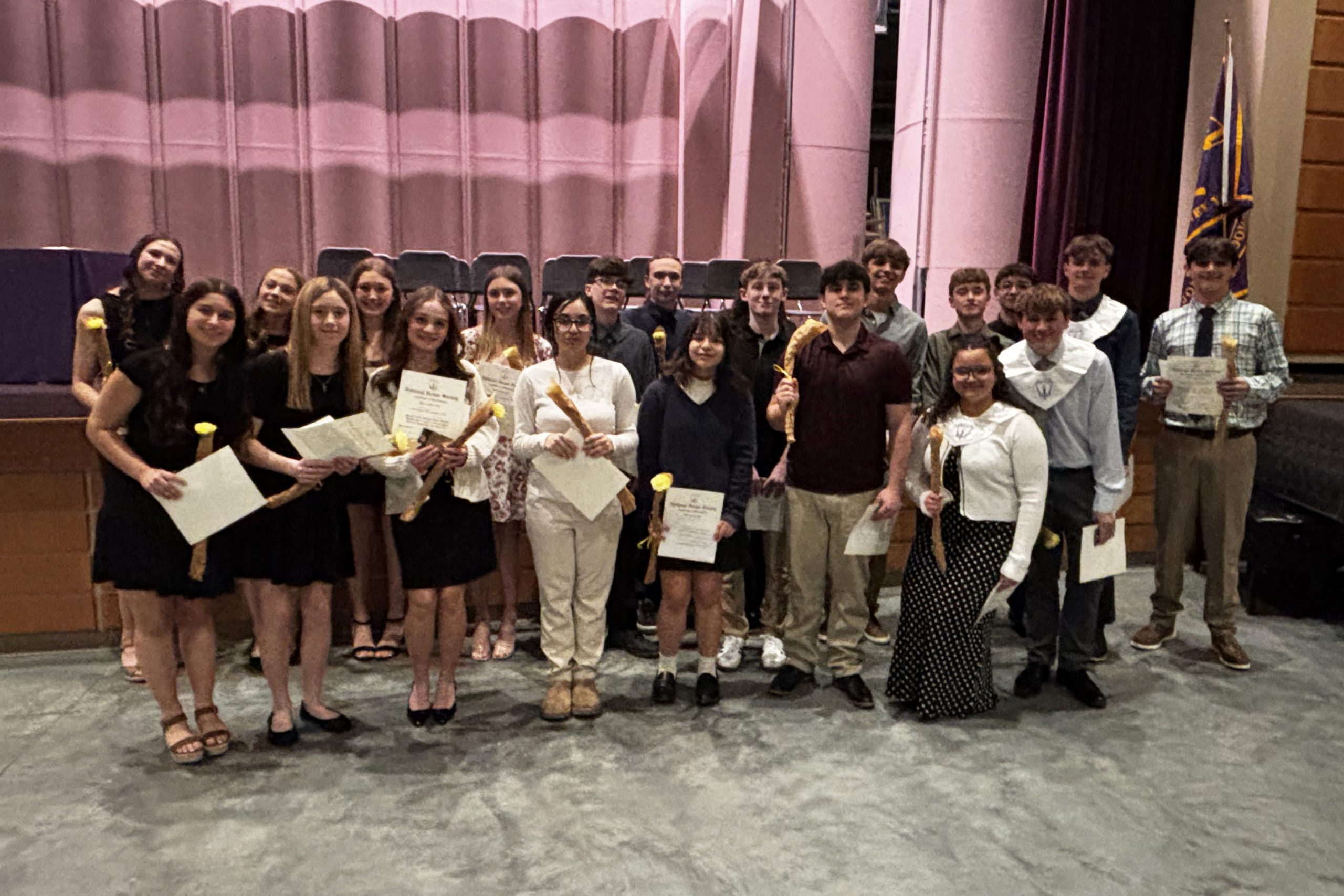 National Honor Society inducts new members - Greater Johnstown School ...
